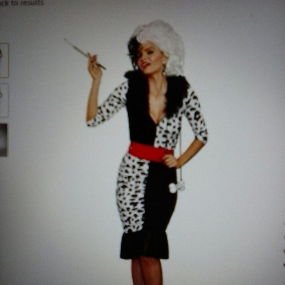 Dreamgirl Women's Dalmatian Diva -- CRUELLA